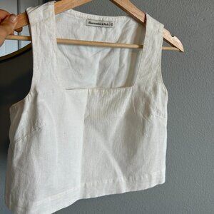 Abercombie cropped tank